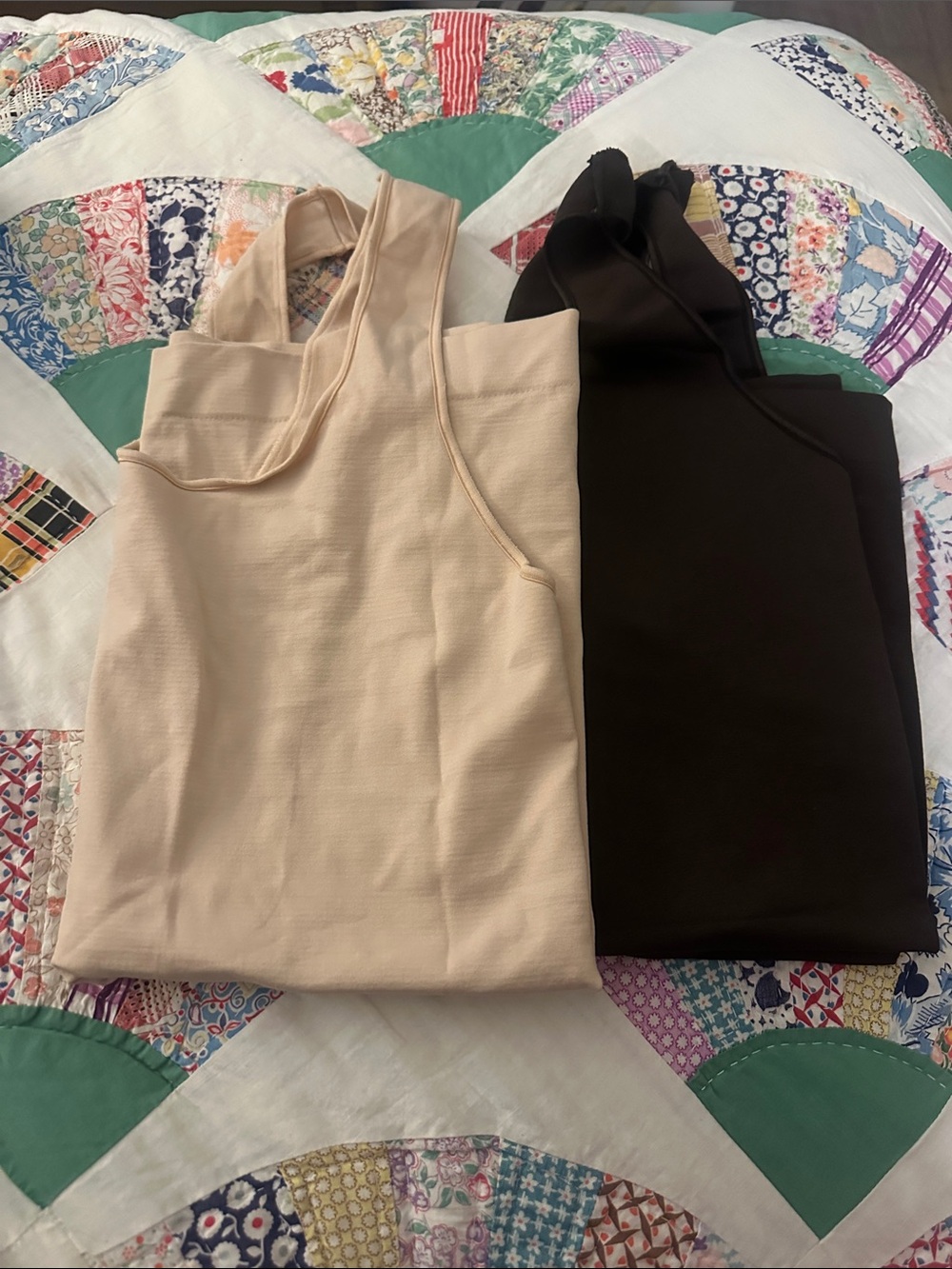 Shivers Camesole 2 Pack-Nude and Brown